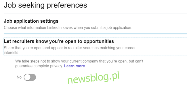 Preferencje dotyczące poszukiwania pracy otwarte na możliwości
