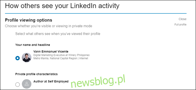 Jak inni widzą Twoją aktywność na LinkedIn