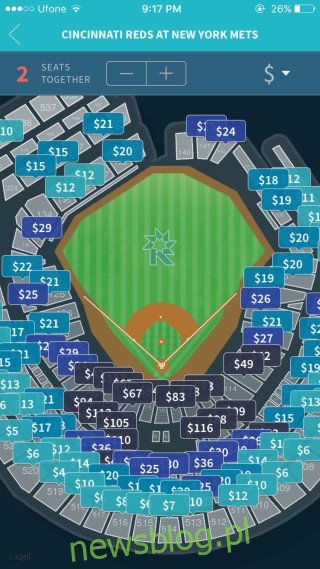 Zobacz miejsca na koncerty i stadiony w VR, zanim kupisz bilety [iOS]