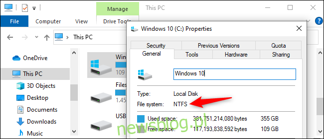 Sprawdzanie systemu plików dysku w systemie Windows 10.
