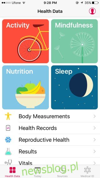 Jak ręcznie dodawać dane w aplikacji Zdrowie na iOS