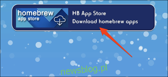 Ekran Wii U Homebrew Launcher