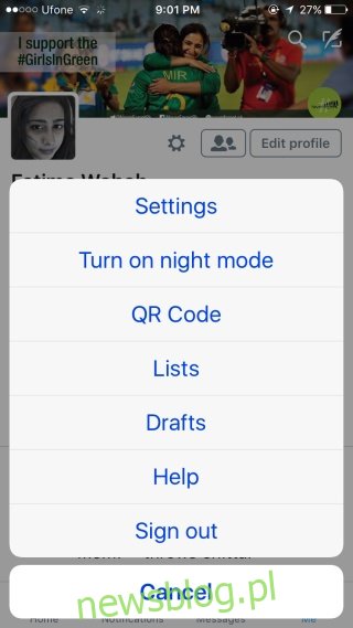 Jak używać kodów QR dla kont na Twitterze