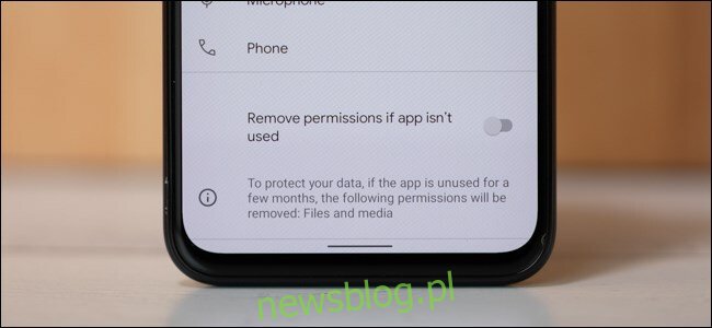 Android 11 usuwa uprawnienia