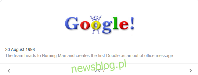 Logo Google 30 sierpnia 1998 r.