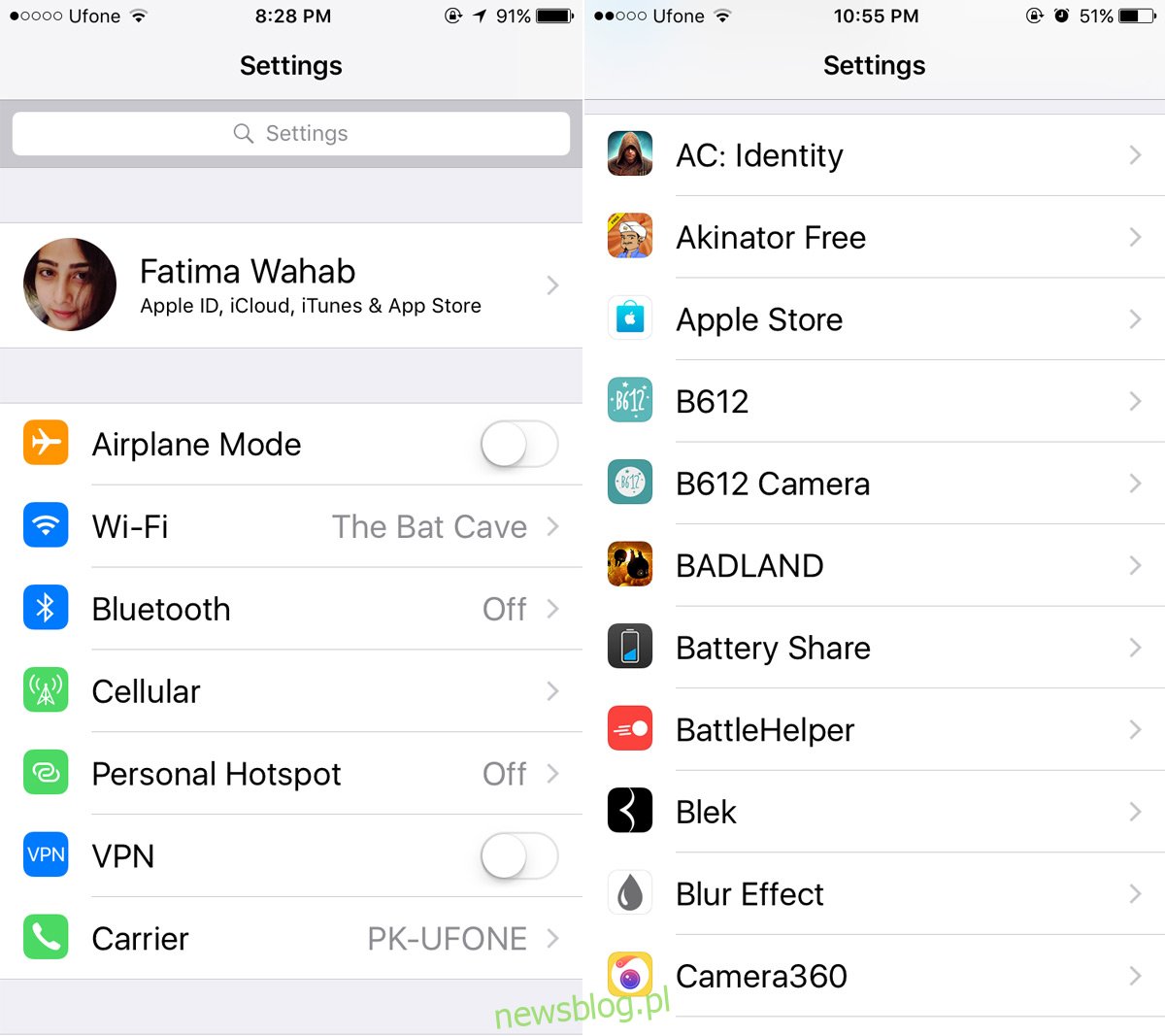 Napraw listę aplikacji, która nie pojawia się w aplikacji Ustawienia w iOS 10