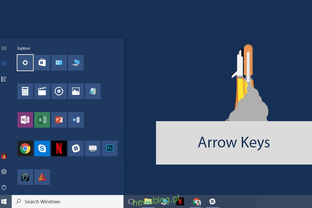 Użyj skrótów klawiaturowych menu Start, aby przyspieszyć nawigację w systemie Windows 10