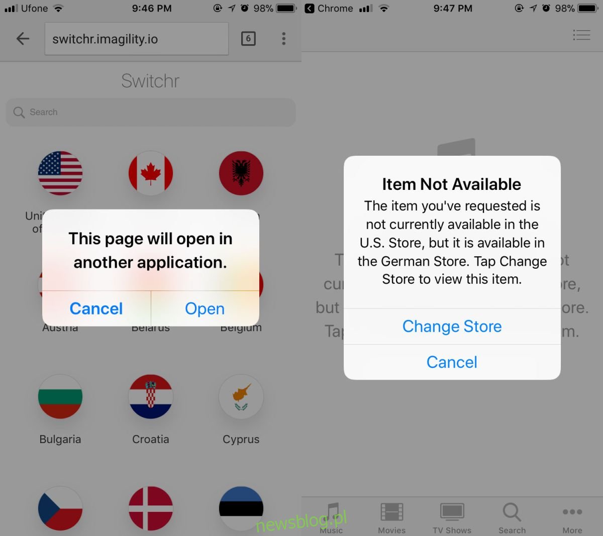 Jak szybko zmienić kraj App Store na iOS