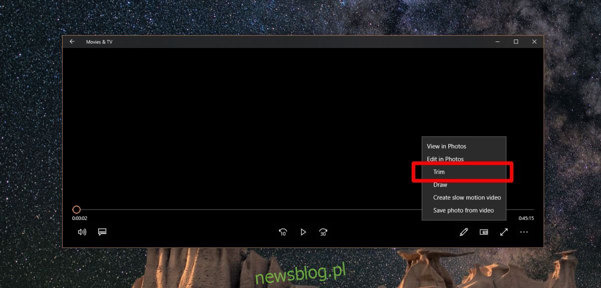 Jak przyciąć wideo w systemie Windows 10 bez aplikacji innych firm