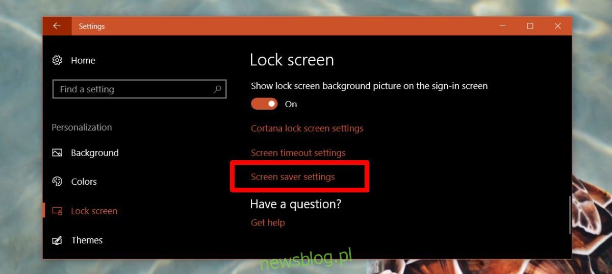Jak automatycznie zablokować system Windows 10, gdy system jest nieaktywny