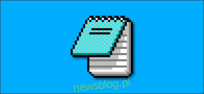 Ikona Notatnika systemu Windows 95
