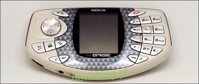 Urządzenie Nokia N-Gage.