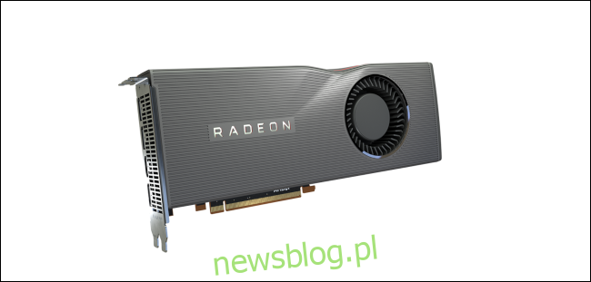 Procesor graficzny AMD Radeon RX 5700 XT.