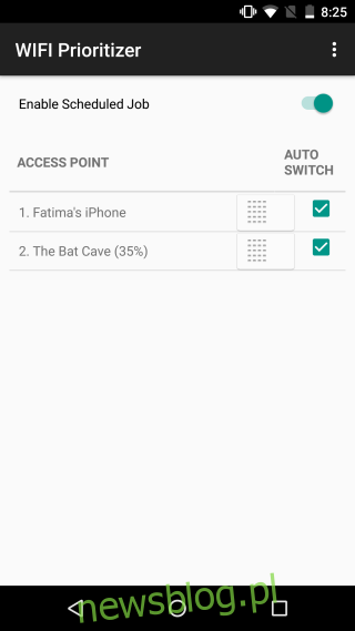 Jak ustawić priorytet połączenia WiFi w systemie Android