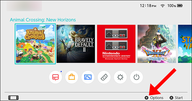 Animal Crossing New Horizons na Nintendo Switch Home
