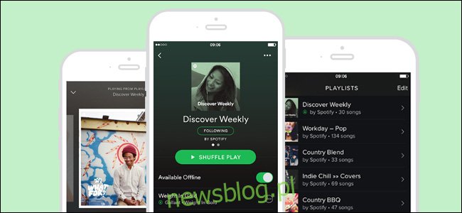 Odkryj cotygodniową listę odtwarzania Spotify