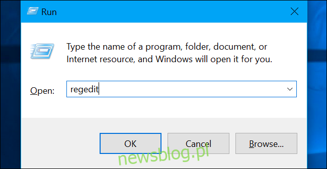 Naciśnij Windows + R, aby otworzyć 