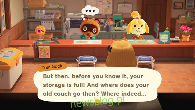 Jak zwiększyć przestrzeń dyskową w domu „Animal Crossing: New Horizons”