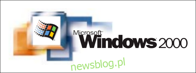 Logo systemu Windows 2000.