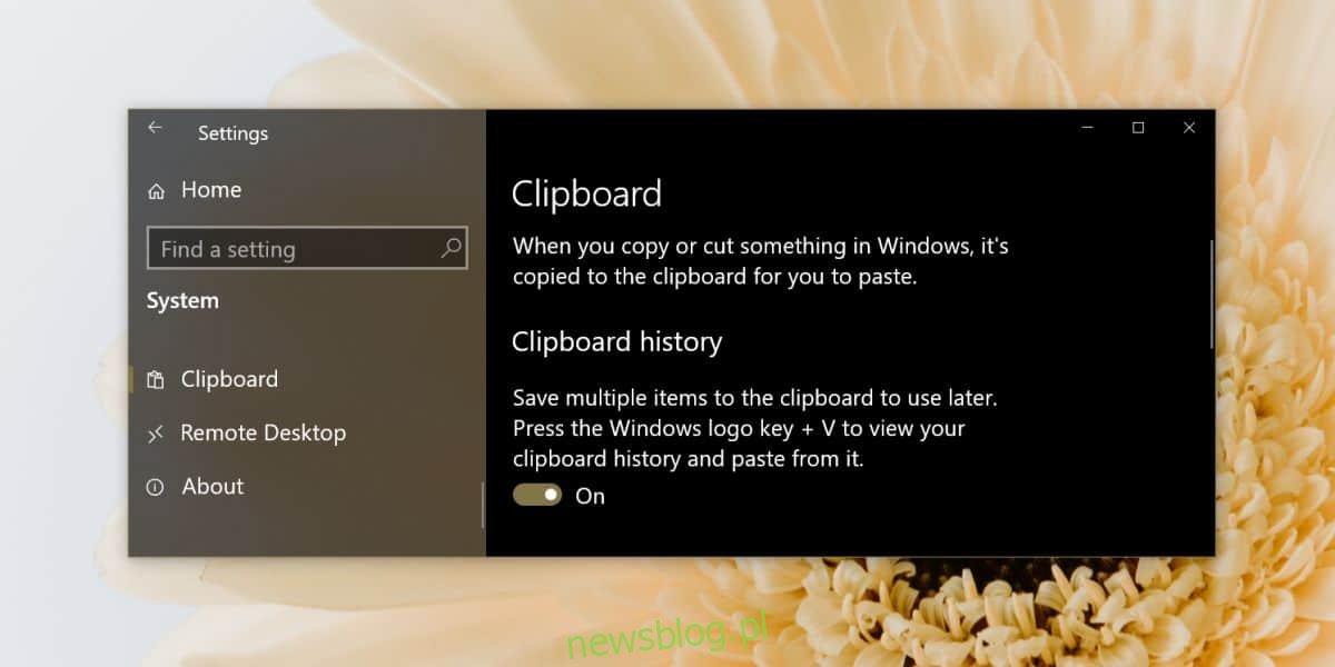 Jak wyświetlić historię schowka w systemie Windows 10