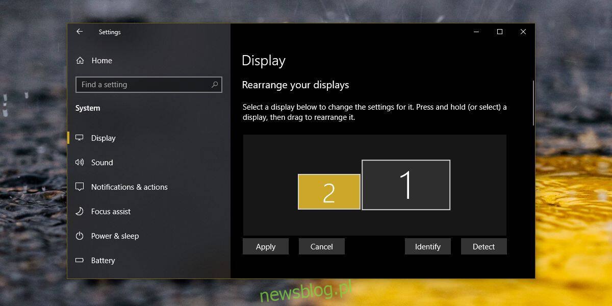 Jak płynnie przesuwać kursor między monitorami o różnych rozdzielczościach w systemie Windows 10