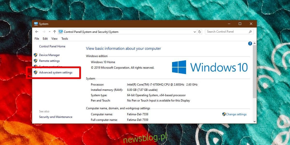 Jak zmienić nazwę sieci komputera z systemem Windows 10