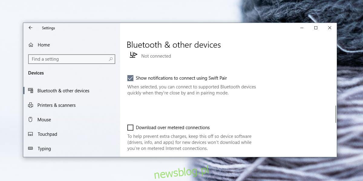 Jak korzystać z szybkiej pary Bluetooth w systemie Windows 10
