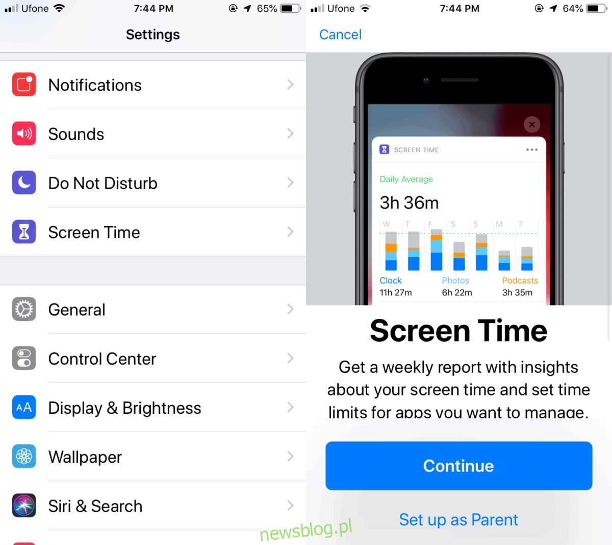 Jak skonfigurować czas przed ekranem w systemie iOS 12
