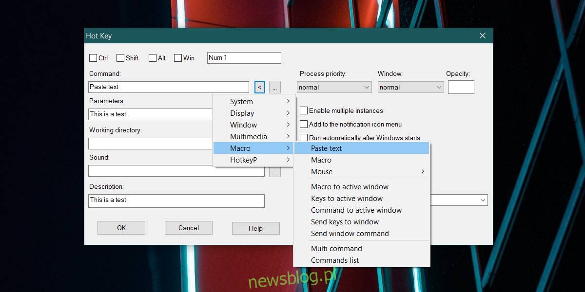 Jak wkleić fragmenty tekstu za pomocą skrótów klawiaturowych w systemie Windows 10
