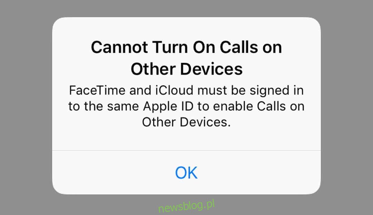 Jak naprawić błąd „Nie można włączyć połączeń na innych urządzeniach” w systemie iOS