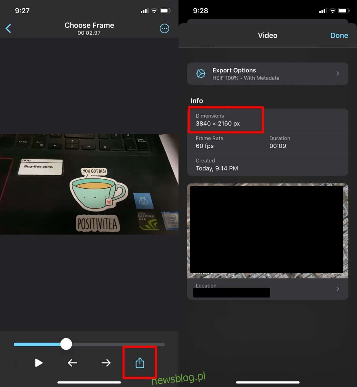 Jak wyodrębnić klatki o wysokiej rozdzielczości z filmów 4K na iOS