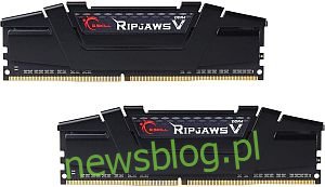 G.Skill RipJaws V Series 16 GB (2 x 8 GB) 288-pinowa pamięć SDRAM PC4-28800 DDR4 RAM dla Ryzena