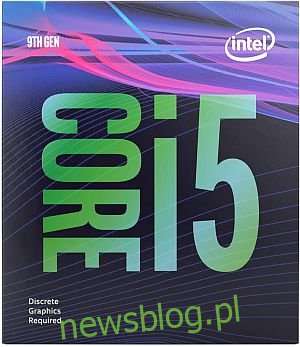 Procesor Intel Core i5-9400F do komputerów stacjonarnych 6 rdzeni 4,1 GHz Turbo bez grafiki - budżetowy procesor do gier - budżetowy procesor do gier