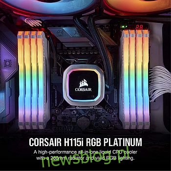 Chłodnica procesora w płynie Corsair H115i RGB Platinum AIO