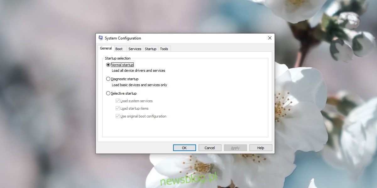 Jak uzyskać dostęp do MsConfig w systemie Windows 10