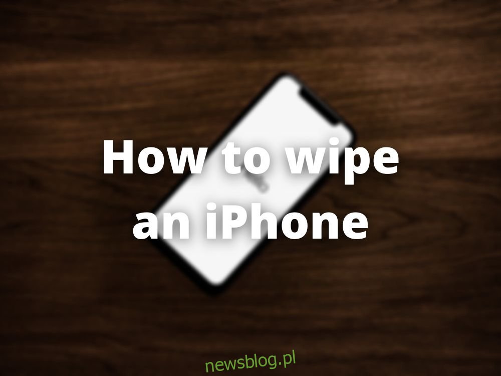 Jak wyczyścić iPhone'a