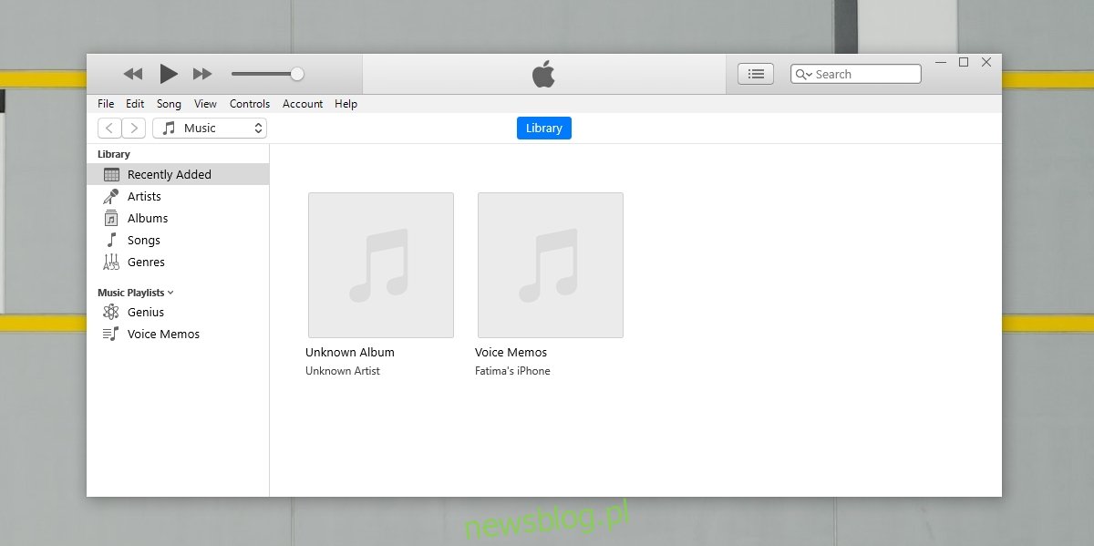Błąd komputera iTunes nieautoryzowany