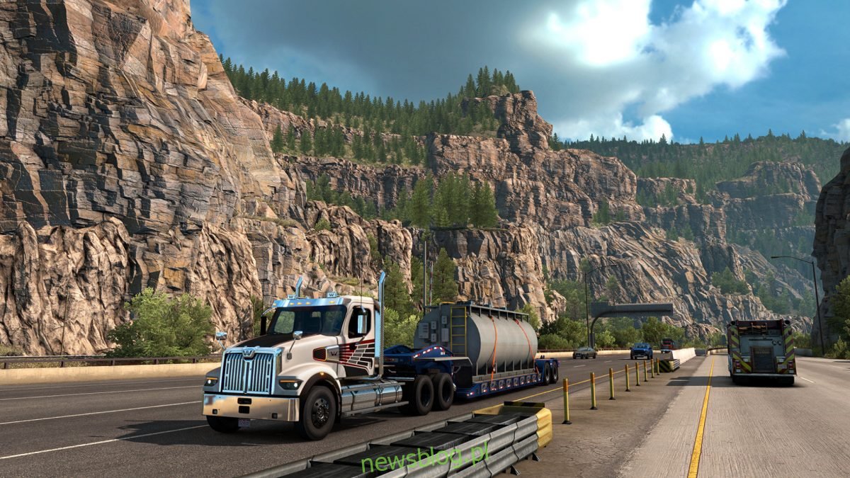 American Truck Simulator w systemie Linux