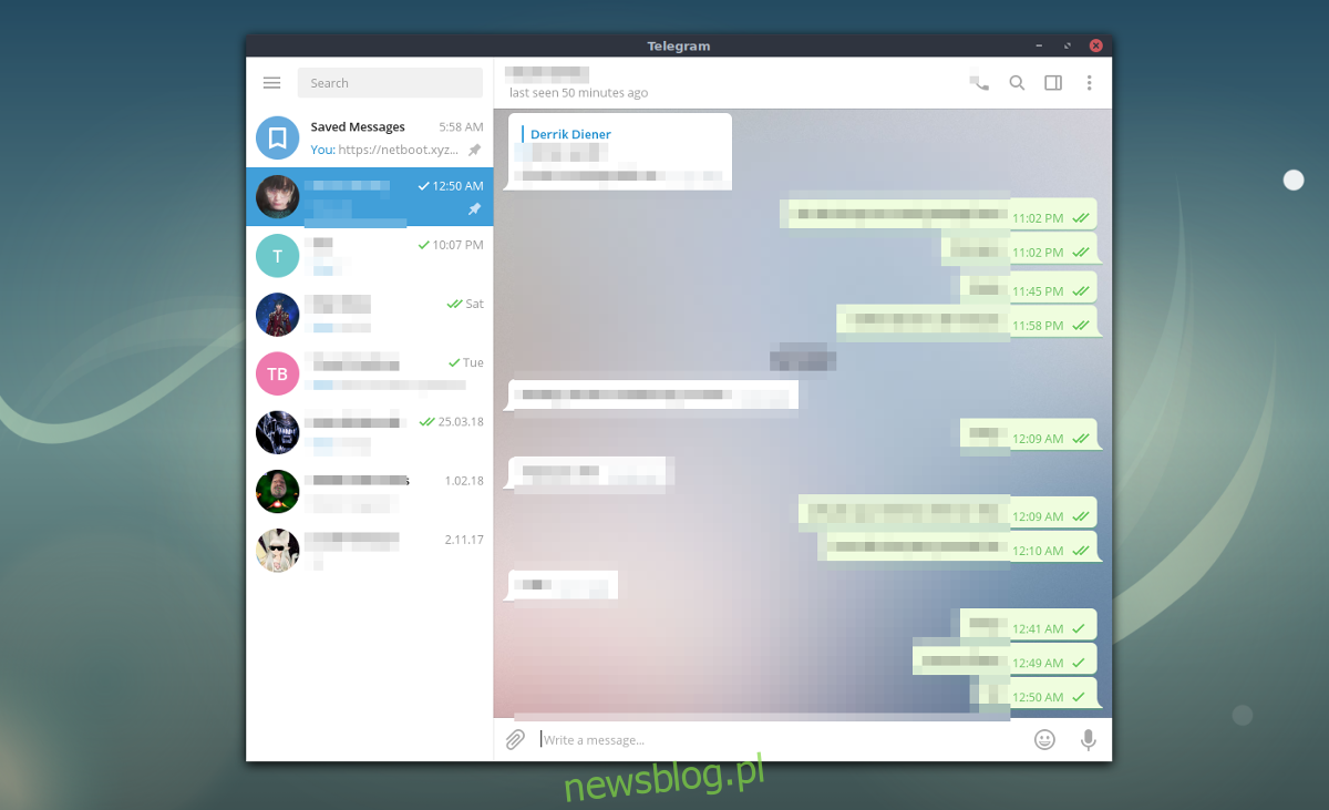   zaktualizuj aplikację Telegram dla systemu Linux