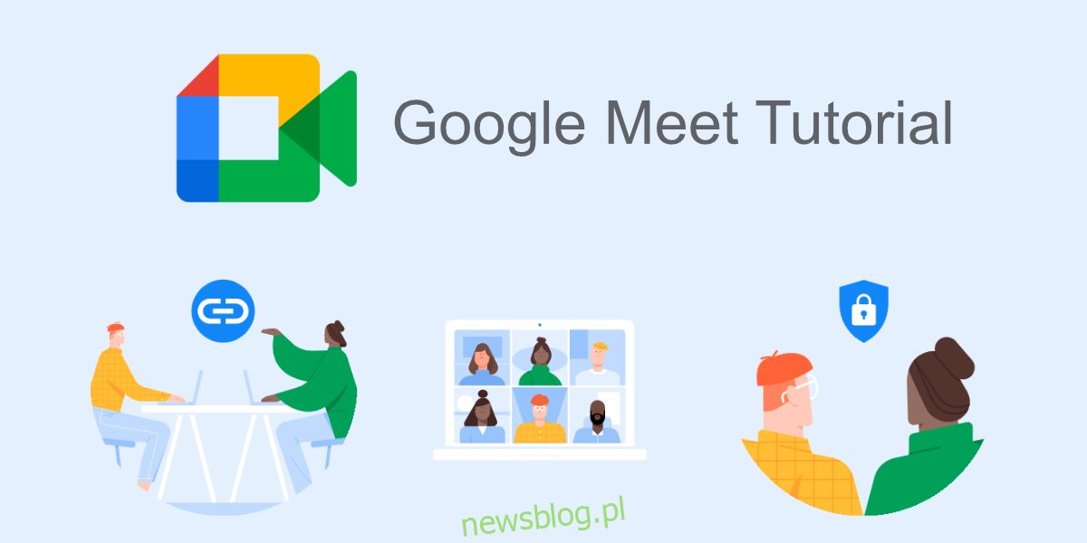 Samouczek Google Meet
