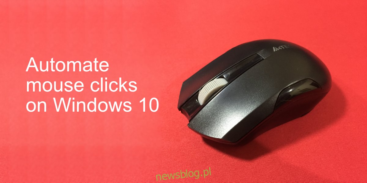 zautomatyzuj kliknięcia myszą w systemie Windows 10