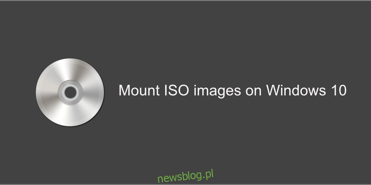 Jak zamontować obrazy ISO w systemie Windows 10