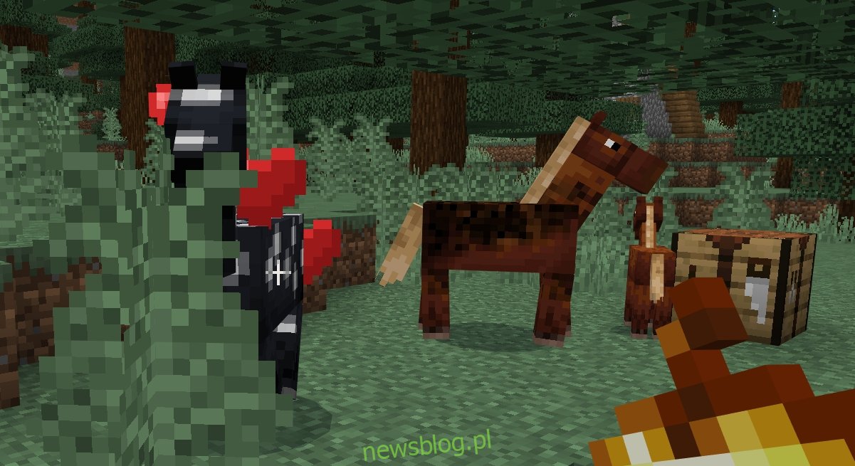 hodować konie w Minecraft