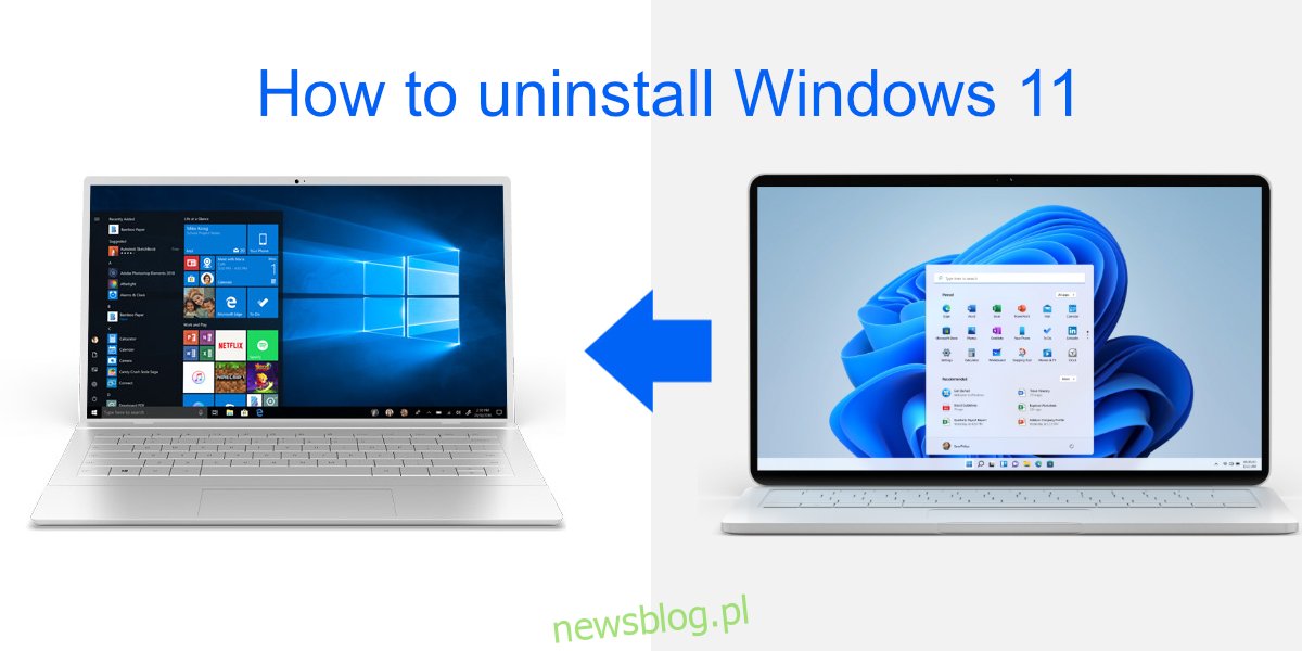 Jak odinstalować system Windows 11