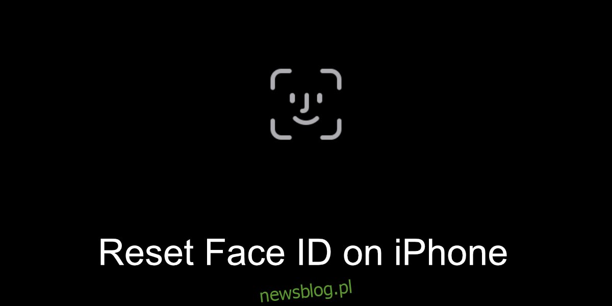 zresetuj Face ID na iPhonie