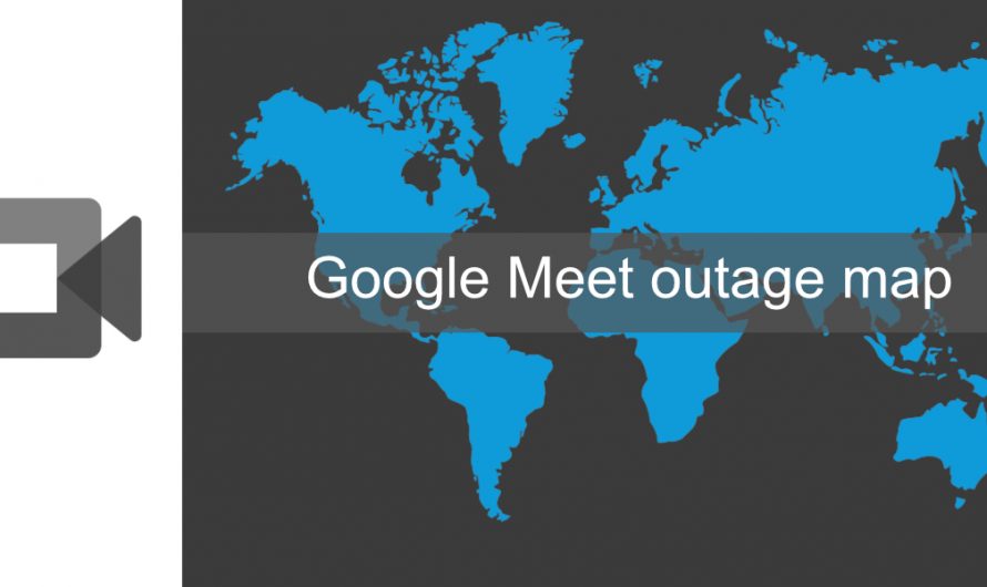 Jak znaleźć mapę awarii w Google Meet