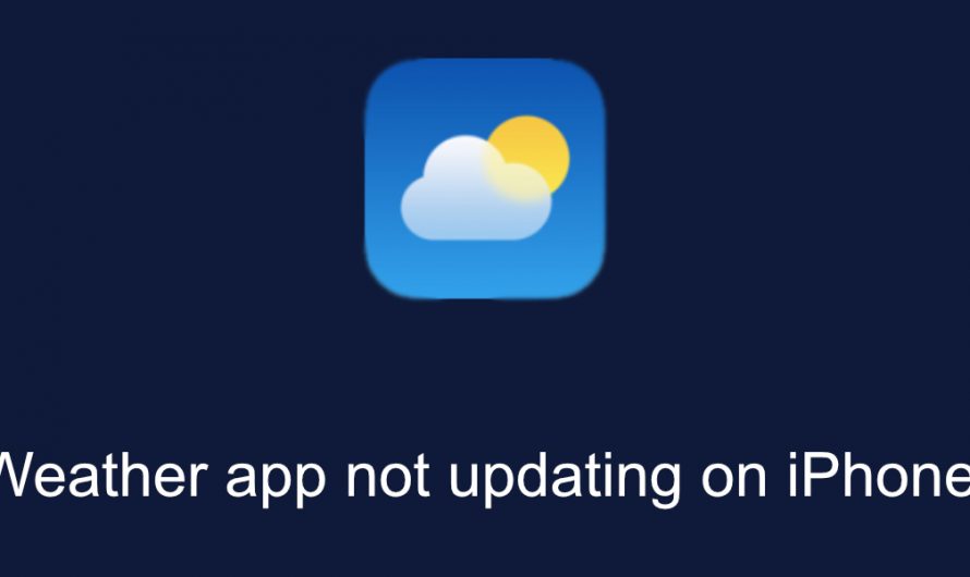 Jak naprawić aplikację Pogoda, która nie aktualizuje się na iPhonie?