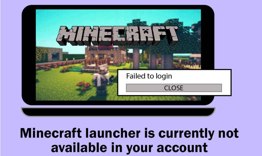 Napraw Launcher Minecraft jest obecnie niedostępny na Twoim koncie