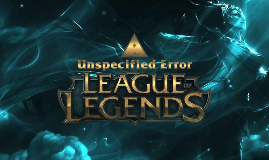 Napraw nieokreślony błąd League of Legends w systemie Windows 10