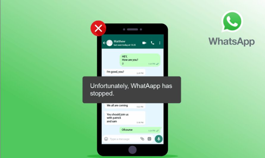 Napraw WhatsApp przestał działać dzisiaj na Androidzie